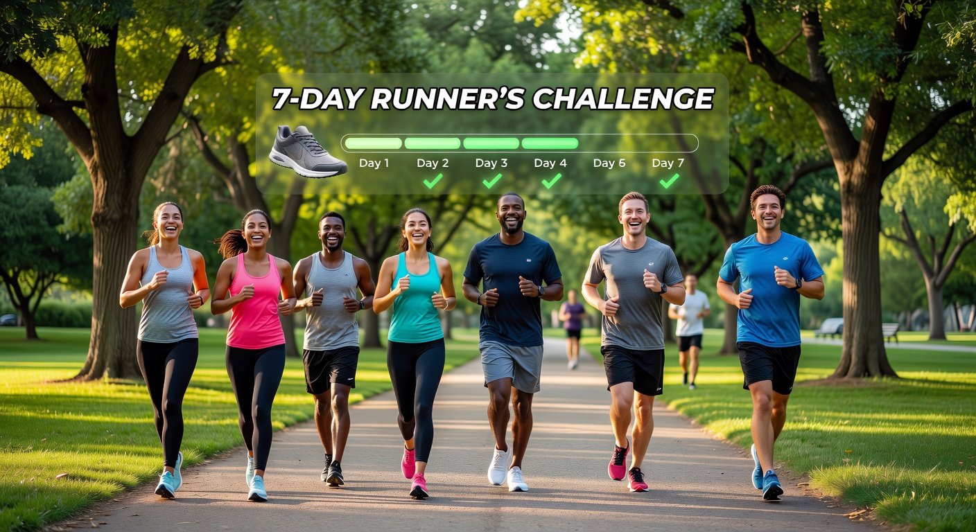 7-Day Running Challenge for Absolute Beginners