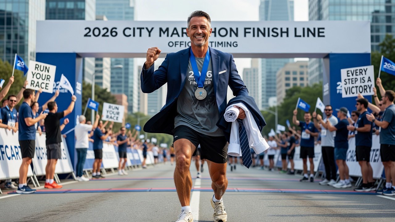 Accountant's 2026 Marathon Story: Numbers Fueling Fitness Motivation