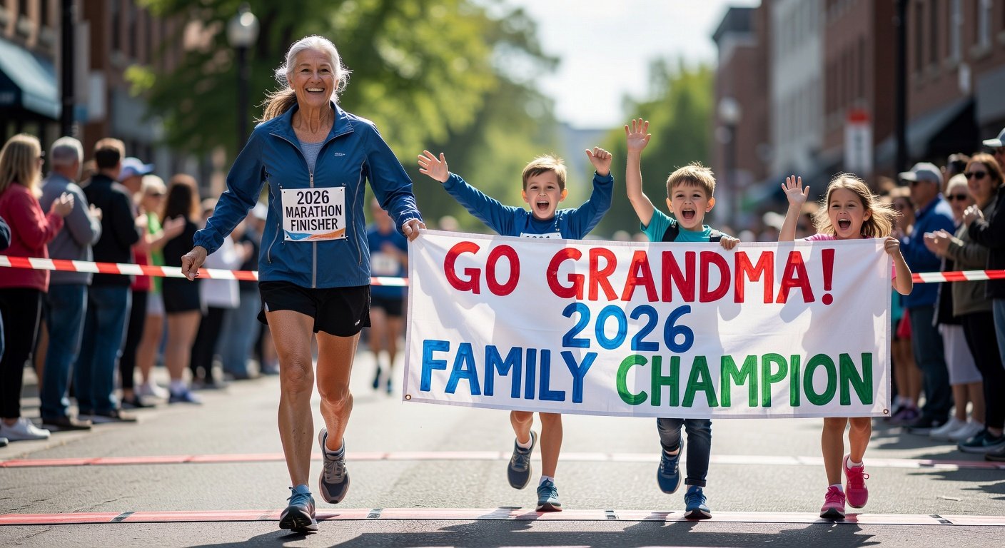 Grandma's 2026 Marathon Story: Running for Family Motivation
